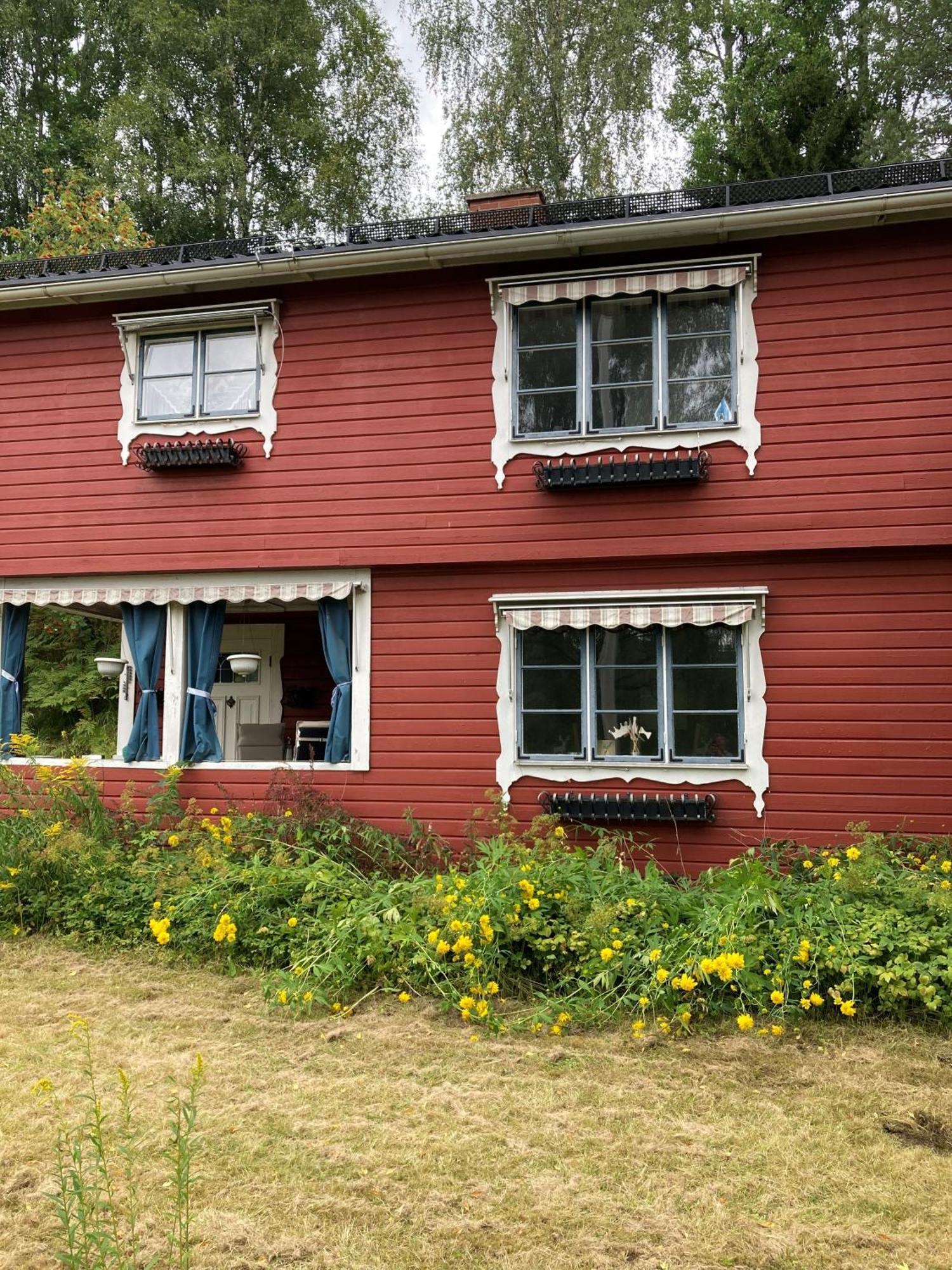 Charmig Villa Med Bastu Och Snabbt Wifi Långav Eksteriør bilde